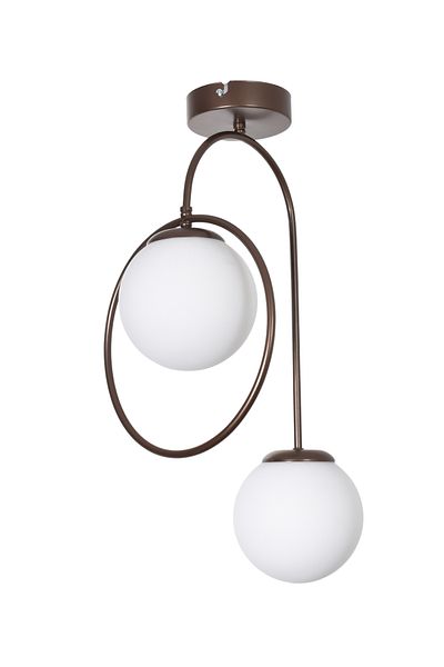 Modavize Bali Modern Living Room - 2-Piece Chandelier for Kitchen and Bedroom - Hall Body Glass