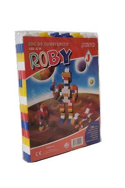 JUNO Roby construction set, 116 pieces, Multicolor