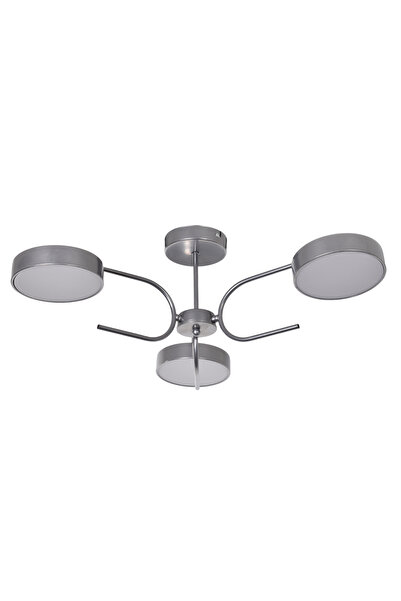 Modavize Pablo Modern  Salon Yatak Odası Salon Mutfak Beyaz Işık Ledli 3 lü L...