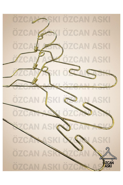 OZC 5 Pieces Luxury Metal Hangers