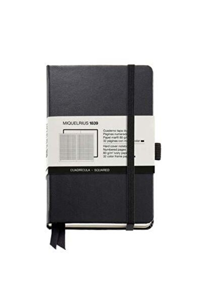 Unmeiprojects Miquelrius B7 Chromatic Kareli Defter Negro/Black