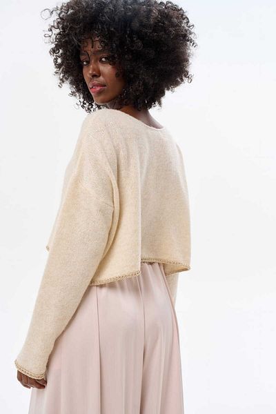 Blue Shadow Women's Ghost Sweater Light Beige