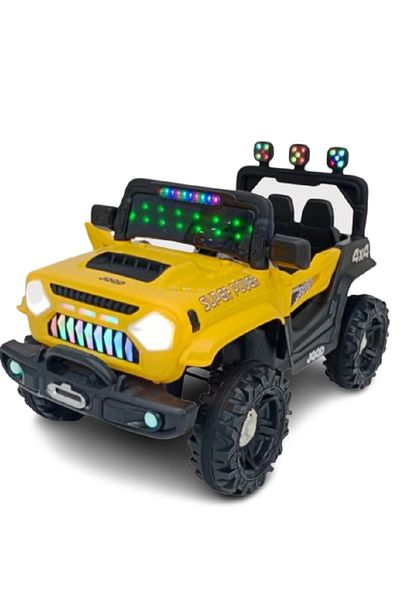 rexa Kids Electric Jeep Yellow