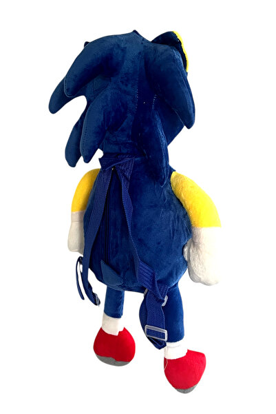 UDATOYS Sonic Pelüş Çanta Kirpi Sonik Peluş Çantası 55 Cm