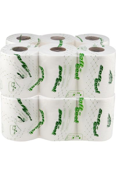 Hotpack Disposable Maxi Roll Embossed & Perforated, Highly Absorbent, Sterilized Tissue Roll 2 Ply f