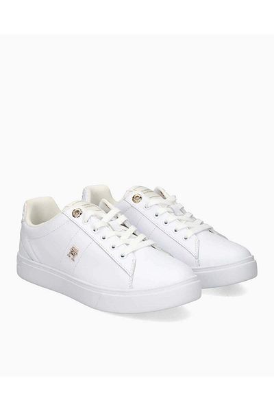 Tommy Hilfiger حذاء رياضي مرتفع Essent Monogram Kadın