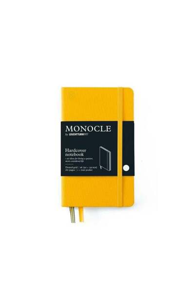 Leuchtturm1917 x دفتر ملاحظات Monocle Limited Edition مقاس A6، غلاف مقوى، 192...