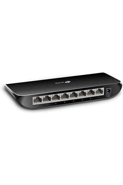 TP-LINK TP-Link TL-SG1008D, 8 Port Gigabit Ethernet Network Switch | Plug and Play | Desktop or Wall-Mount