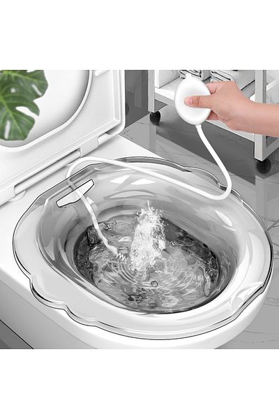 Allin Adjustable Plastic Bidet for Medical Use and Personal Hygiene