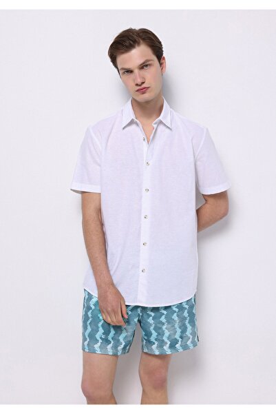 Colin's Regular Fit Štampano muške plave kupaće šortseve