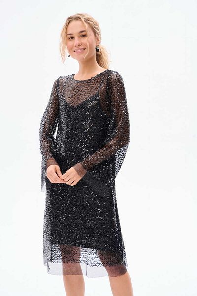 Blue Shadow Rochie Flash Neagră