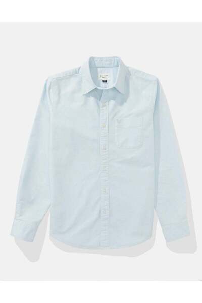 AMERICAN EAGLE قميص AE Everyday Oxford بأزرار