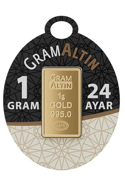 Hakan Güler Kuyumculuk 24 Ayar 1 Gram Külçe Altın