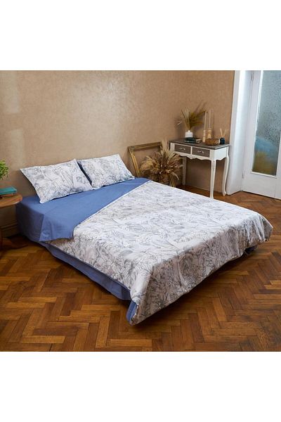 Heinner Double bed linen, 100% cotton, 132TC density, Aki model
