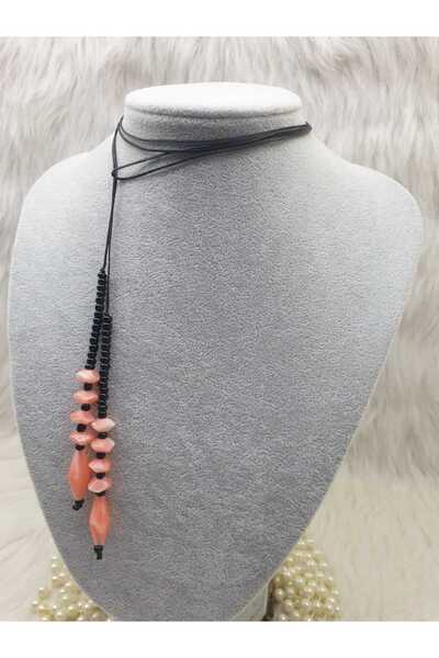 HAPPY HANDMADE قلادة طويلة متعددة الوظائف بطول 150 سم/مجوهرات بتصميم خاص/هدية