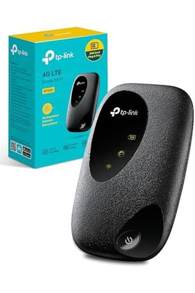 TP-LINK TP-Link M7000 4G+ MiFi Portable Travel WiFi Low Cost Unlocked LTE-Advanced Cat4 Mobile WiFi Hotspot