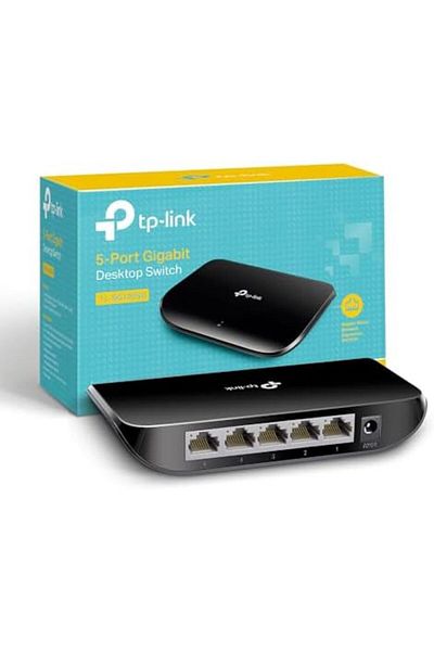 TP-LINK TP-Link TL-SG1005D, 5 Port Gigabit Ethernet Network Switch, Ethernet Splitter