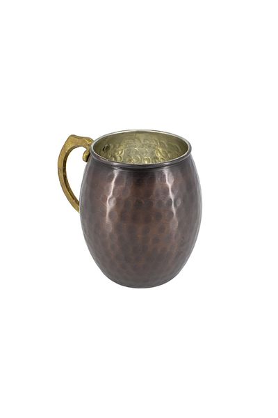 Rotanev Riva Glass Hand Forged 550 ml Oxide Copper Glass