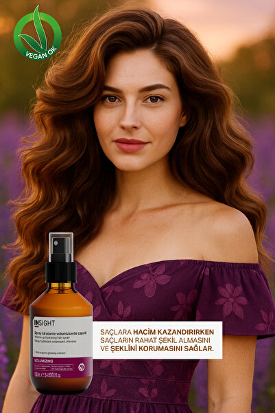 Insight İnce Telli ve Hacimsiz Saçlar için Hacim Veren Sprey 100 ml.