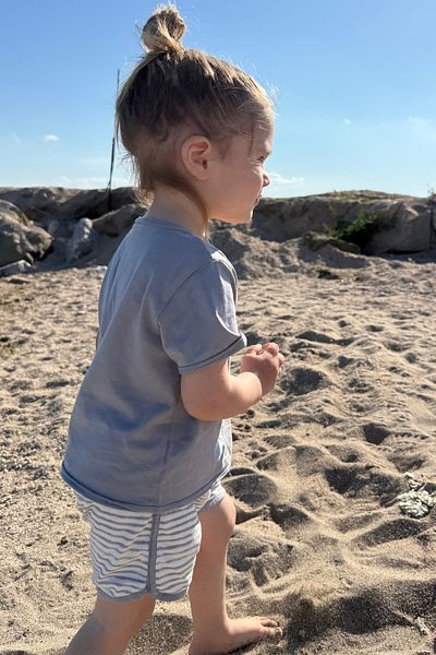 Minipodyum Baby Boy Pocket T-Shirt Shorts Summer Double Set