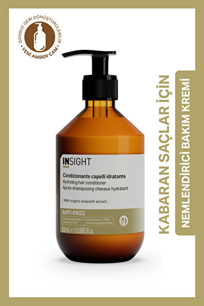 Insight Kabaran Saçlar için Nemlendirici Saç Bakım Kremi 350 ml.