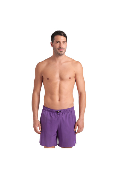 ARENA Evo Beach Boxer Solid Erkek Mor Deniz Şortu 006060930