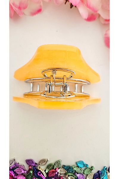 cityvision Agrafă Fenomen care strălucește în întuneric Mountain Figure Orange Color 7 cm