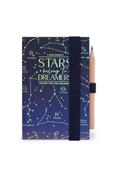 Legami Mini Agenda/Planner 2025 16 Weekly Agenda Stars / Celestial