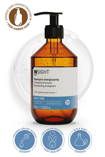 Insight Energizing Shampoo for Daily Use 350 Ml.