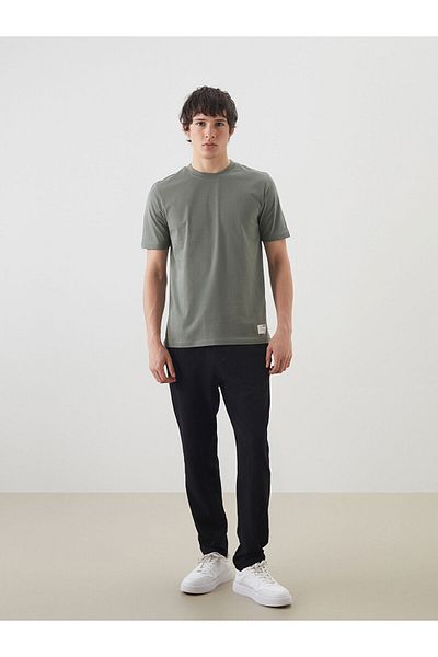LC Waikiki Ανδρικό T-Shirt από βαμβακερό χτενισμένο λαιμό