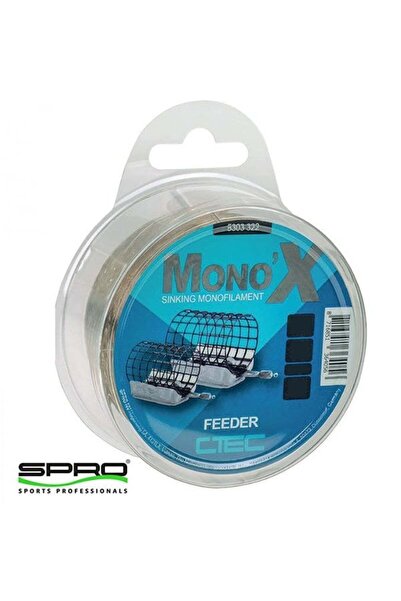 Spro T.Spro Ctec Feeder 0,30mm 7,6kg 400m Brown Fishing Line 1/5