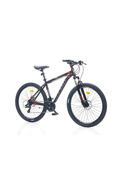 Corelli FELİX 1.0 ERKEK DAĞ BİSİKLETİ 406H HD 26 JANT 21 VİTES SİYAH KIRMIZI GRİ