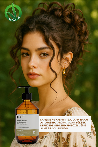 Insight Kabaran Saçlar için Nemlendirici Şampuan 350 ml.