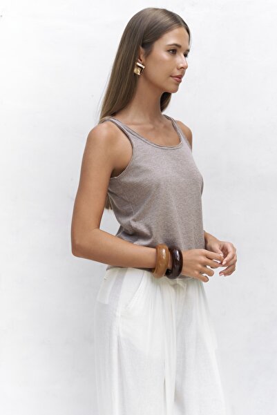 BOHEMAİ Salnor Basic Vizon Crop