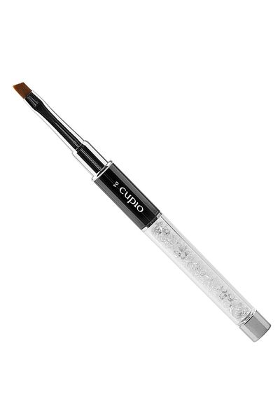 Cupio Gel manicure brush no. D4 with Crystals - diagonal tip