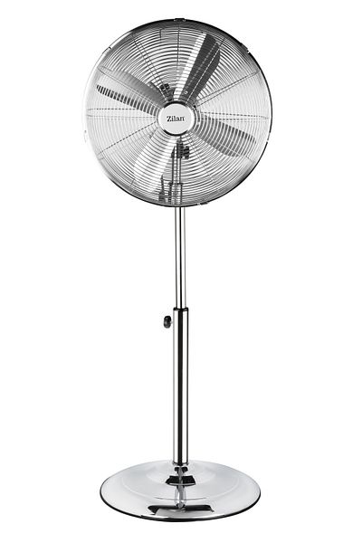 Zilan Home Stainless steel fan with foot ZİLAN ZLN1112, Power 50 W, with 3 speed levels, Adjustable height