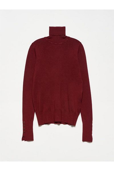 Dilvin 1268 Pulover cu mâneci cu gât rotic