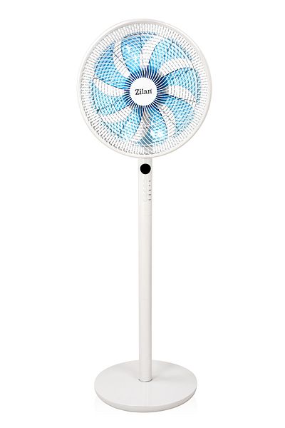 Zilan Home Zilan Zln-3765 3in1 Pedestal Fan, Remote Control, Power 60w, 9 Speeds, Horizontal Oscillation