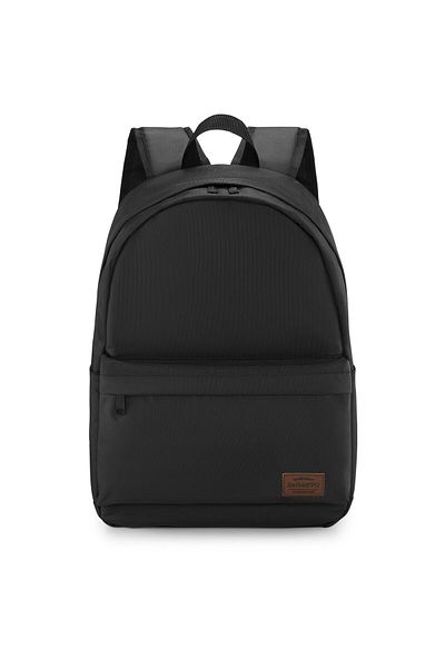 zagatto School Backpack Zagatto®, Black, A4 & Laptop Pocket, Waterproof, 42x30x12 cm, ZG946