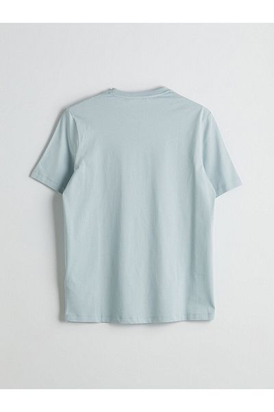 LC Waikiki Ανδρικό T-Shirt από βαμβακερό χτενισμένο λαιμό