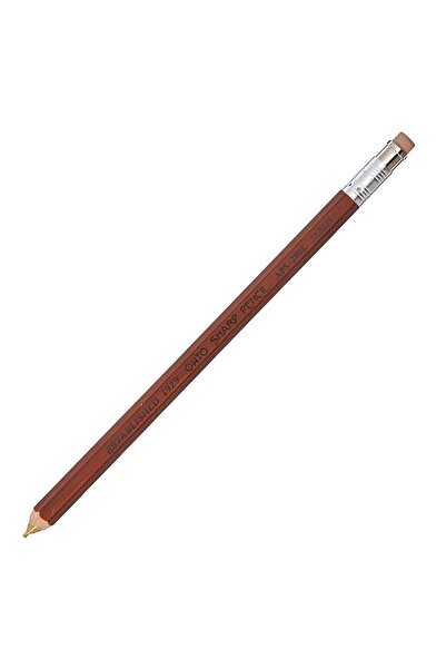 Ohto Wooden Versatil Kalem 0.5mm Kahve Aps-280E