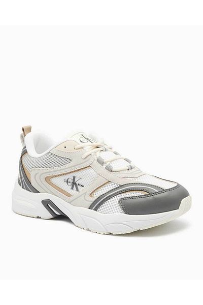 Calvin Klein Retro Tennis Logo Detailed Sneakers