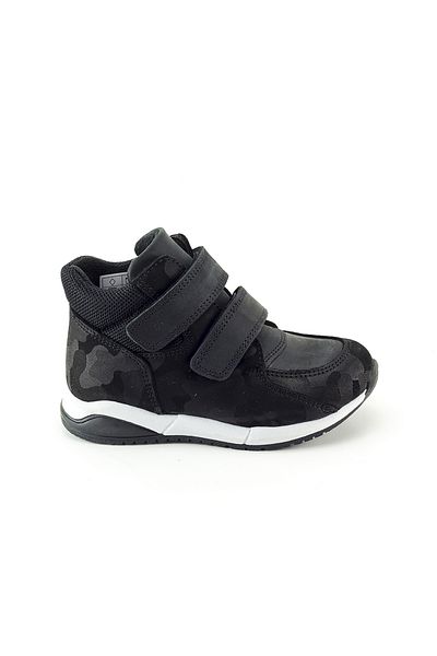 mnpc Boy's Black Leather Orthopedic Supported Παιδικές Μπότες