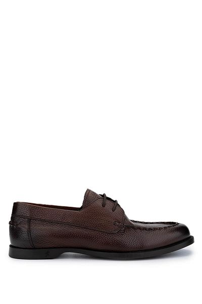 Tamer Tanca Men's Genuine Leather Brown Casual Shoes