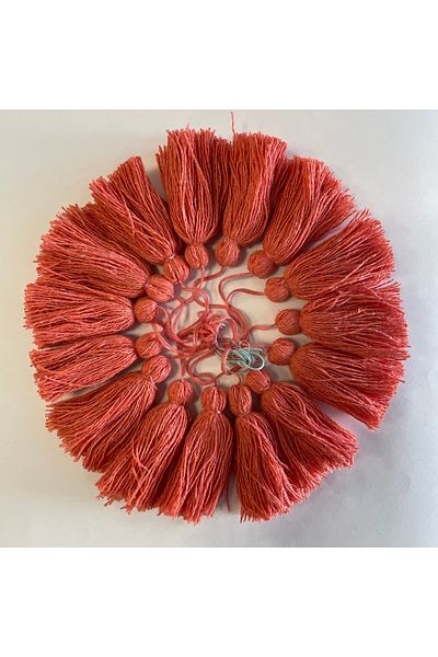 Lux Touch Σετ χόμπι Liva Lavi Coral Replacement 15 τεμαχίων Pompom Cotton Tassel