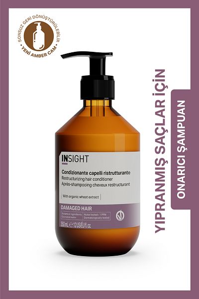 Insight Restorative Shampoo for Worn Hair 350 Ml.