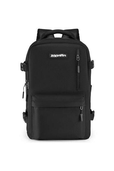 zagatto Cabin Backpack ®, Black, 15l, 40x20x15 Cm, Wizz/ryanair Compatible, Waterproof, Zg931