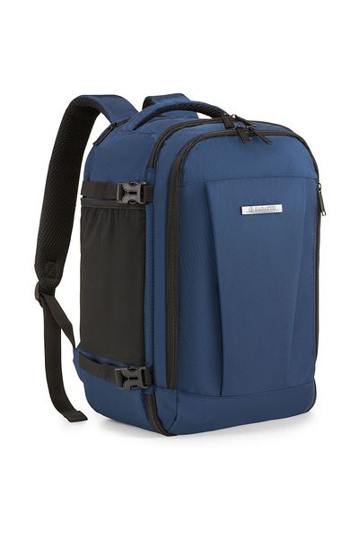 zagatto Rucsac Cabin ®, Albastru, 20l, 40x20x25 cm, Compatibil cu Wizz/Ryanair, Impermeabil, Zg925