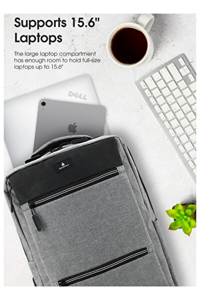 Royal Carry Rc-027 17-inch Water-resistant Laptop Backpack | Durable Polyester, Large 44x28x11cm