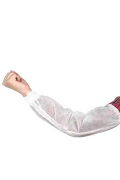 SKP Plastic Non-woven fabric arm cover white color (100 pieces)
